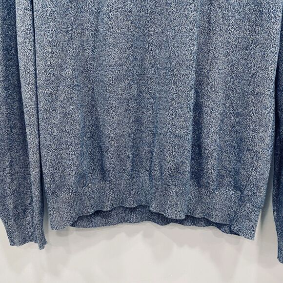 NWT HUGO BOSS Black Label Mens L Blue Slim Fit V-Neck Knit Sweater Jumper Preppy - Picture 16 of 16